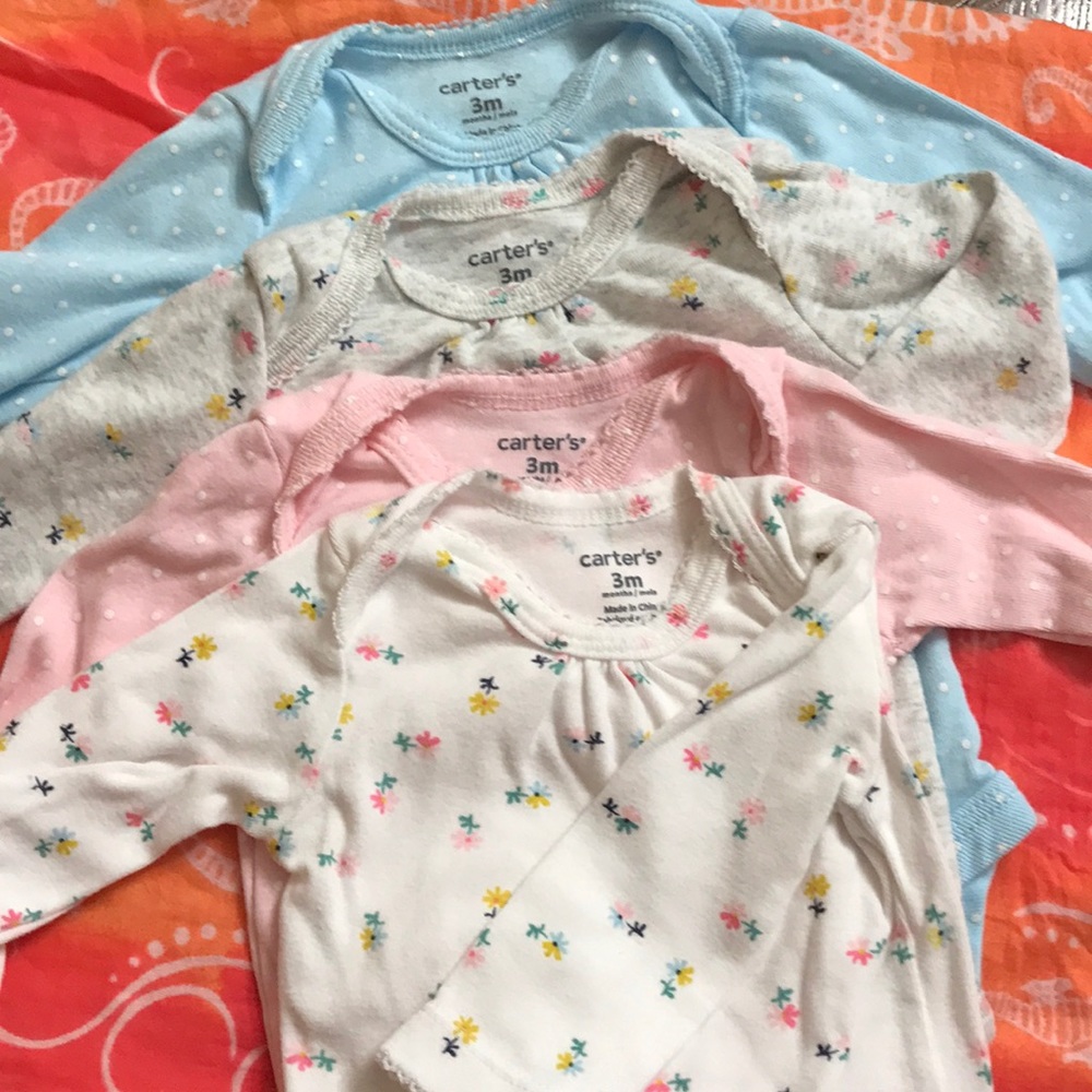 4 long sleeve body suit